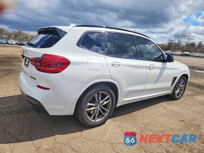 Trzecie zdjęcie samochodu z tyłu: 2019 BMW X3 XDRIVEM40I VIN:5UXTS3C52K0Z06930 - miniatura