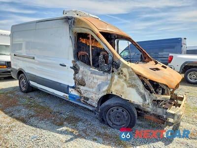Czwarte zdjęcie samochodu z boku: 2015 FORD TRANSIT T-350 REFRIGERATED DELIVERY VAN VIN:1FTSW2CG6FKA27194 - miniatura
