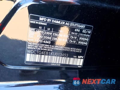 Zdjęcie 13 z 13 samochodu: 2019 MERCEDES-BENZ GLA 250 VIN:WDCTG4EB1KU013453 - miniatura