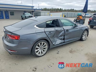 Trzecie zdjęcie samochodu z tyłu: 2018 AUDI A5 PREMIUM VIN:WAUANCF55JA102509 - miniatura
