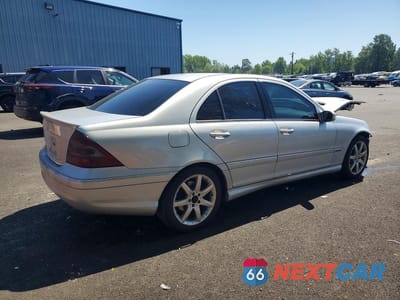 Trzecie zdjęcie samochodu z tyłu: 2007 MERCEDES-BENZ C 230 VIN:WDBRF52HX7A918394 - miniatura