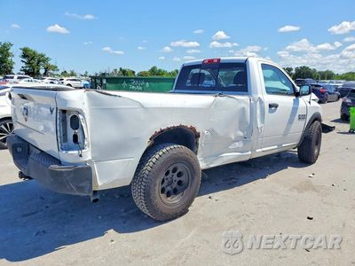 Trzecie zdjęcie samochodu z tyłu: 2014 RAM 1500 ST VIN:3C6JR6DG7EG101017 - miniatura