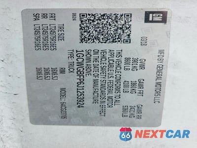 Zdjęcie 13 z 13 samochodu: 2018 CHEV EXPRESS G2500 VIN:1GCWGBFP6J1253924 - miniatura
