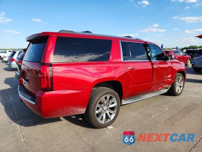 Trzecie zdjęcie samochodu z tyłu: 2015 CHEVROLET SUBURBAN C1500 LTZ VIN:1GNSCKKC4FR162177 - miniatura