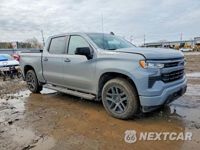 Czwarte zdjęcie samochodu z boku: 2024 CHEVROLET SILVERADO K1500 RST VIN:1GCPDEEK3RZ199631 - miniatura