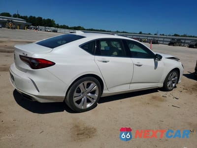 Trzecie zdjęcie samochodu z tyłu: 2023 ACURA TLX TECHNOLOGY VIN:19UUB5F42PA004480 - miniatura