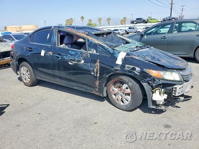 Czwarte zdjęcie samochodu z boku: 2012 HONDA CIVIC LX VIN:2HGFB2F57CH323840 - miniatura