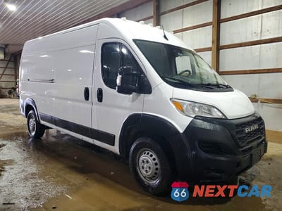 Czwarte zdjęcie samochodu z boku: 2023 RAM PROMASTER 2500 2500 HIGH VIN:3C6LRVDG3PE605937 - miniatura