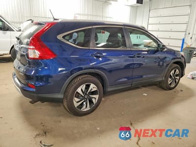 Trzecie zdjęcie samochodu z tyłu: 2015 HONDA CR-V TOURING VIN:5J6RM4H94FL027015 - miniatura