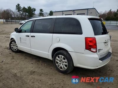 Drugie zdjęcie samochodu z przodu: 2019 DODGE GRAND CARAVAN SE VIN:2C4RDGBG3KR573286 - miniatura