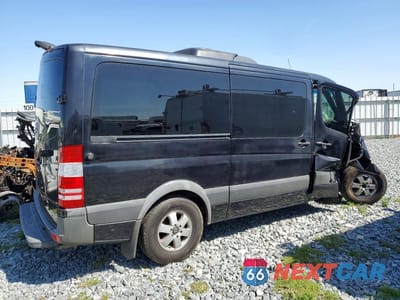 Trzecie zdjęcie samochodu z tyłu: 2016 MERCEDES-BENZ SPRINTER 2500 VIN:8BRPE7DD5GE130227 - miniatura