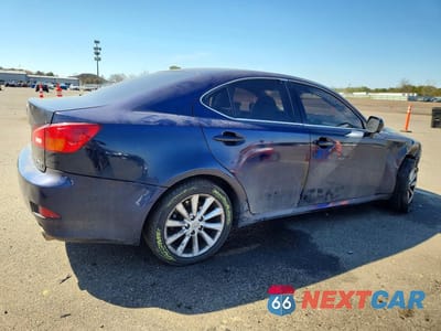 Trzecie zdjęcie samochodu z tyłu: 2006 LEXUS IS 250 VIN:JTHCK262162003335 - miniatura