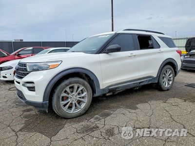2021 FORD EXPLORER XLT 1FMSK8DH4MGA80588 - główne zdjęcie licytacji z USA - miniatura