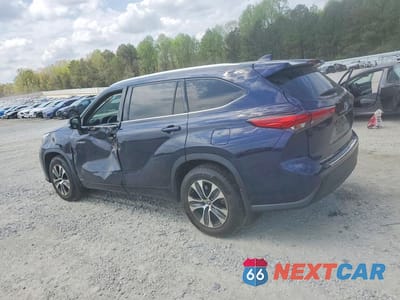 Drugie zdjęcie samochodu z przodu: 2020 TOYOTA HIGHLANDER HYBRID XLE VIN:5TDHBRCH3LS507737 - miniatura