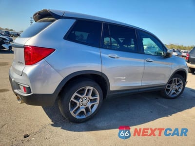 Trzecie zdjęcie samochodu z tyłu: 2023 HONDA PASSPORT EXL VIN:5FNYF8H5XPB025659 - miniatura
