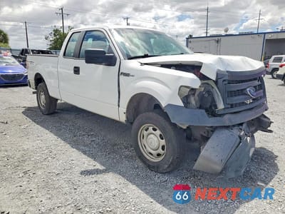 Czwarte zdjęcie samochodu z boku: 2013 FORD F150 SUPER CAB VIN:1FTEX1EM4DKF48774 - miniatura