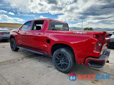 Drugie zdjęcie samochodu z przodu: 2024 CHEVROLET SILVERADO K1500 RST VIN:1GCPDEEK1RZ301721 - miniatura