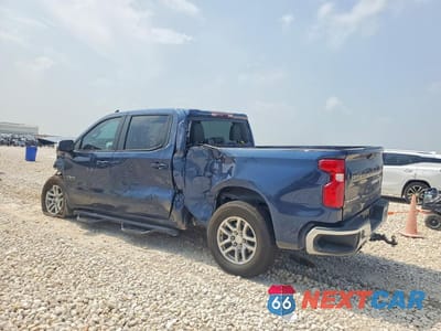 Drugie zdjęcie samochodu z przodu: 2022 CHEVROLET SILVERADO LTD K1500 LT VIN:1GCUYDED2NZ196541 - miniatura