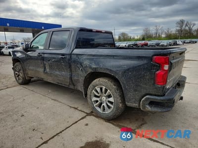 Drugie zdjęcie samochodu z przodu: 2019 CHEVROLET SILVERADO K1500 RST VIN:1GCUYEED3KZ115192 - miniatura