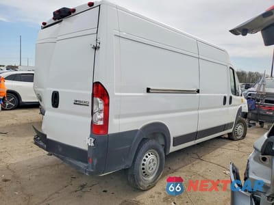 Trzecie zdjęcie samochodu z tyłu: 2025 RAM PROMASTER 3500 DELIVERY VAN VIN:3C6MRVHG7SE550139 - miniatura