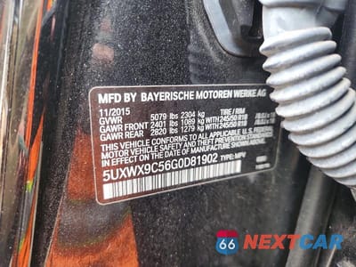 Zdjęcie 13 z 13 samochodu: 2016 BMW X3 XDRIVE28I VIN:5UXWX9C56G0D81902 - miniatura