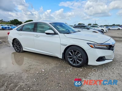 Czwarte zdjęcie samochodu z boku: 2022 HONDA ACCORD EXL VIN:1HGCV1F50NA016936 - miniatura