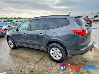 Drugie zdjęcie samochodu z przodu: 2012 CHEVROLET TRAVERSE LS VIN:1GNKRFED3CJ373276 - miniatura