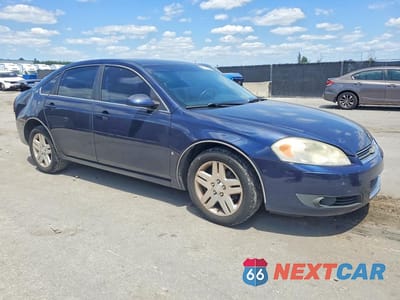 Czwarte zdjęcie samochodu z boku: 2008 CHEVROLET IMPALA LT VIN:2G1WC583281354687 - miniatura