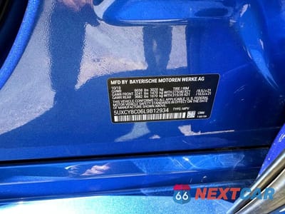 Zdjęcie 10 z 10 samochodu: 2020 BMW X6 M50I VIN:5UXCY8C06L9B12934 - miniatura