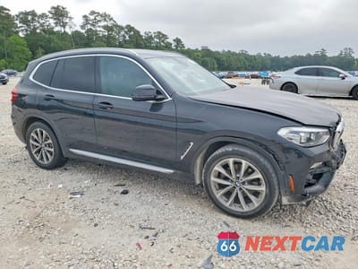 Czwarte zdjęcie samochodu z boku: 2019 BMW X3 SDRIVE30I VIN:5UXTR7C58KLF29797 - miniatura