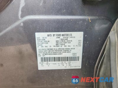 Zdjęcie 13 z 13 samochodu: 2022 FORD EDGE TITANIUM VIN:2FMPK4K93NBA32891 - miniatura