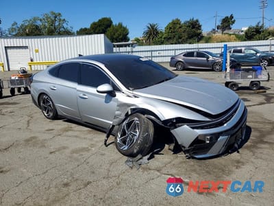 Czwarte zdjęcie samochodu z boku: 2024 HYUNDAI SONATA SEL VIN:KMHL14JA1RA350538 - miniatura