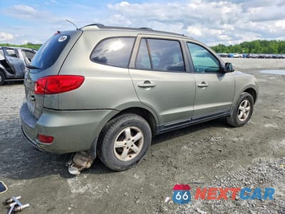 Trzecie zdjęcie samochodu z tyłu: 2007 HYUNDAI SANTA FE GLS VIN:5NMSG13D87H080649 - miniatura