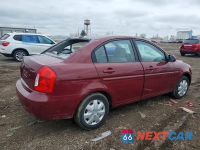 Trzecie zdjęcie samochodu z tyłu: 2010 HYUNDAI ACCENT GLS VIN:KMHCN4AC9AU404810 - miniatura