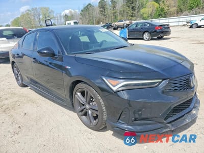 Czwarte zdjęcie samochodu z boku: 2024 ACURA INTEGRA A-SPEC TECH VIN:19UDE4H65RA022023 - miniatura