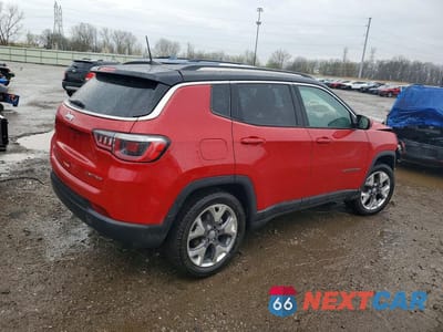 Trzecie zdjęcie samochodu z tyłu: 2020 JEEP COMPASS LIMITED VIN:3C4NJDCB5LT112162 - miniatura