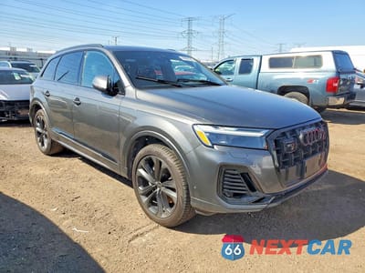 Czwarte zdjęcie samochodu z boku: 2025 AUDI Q7 PREMIUM PLUS VIN:WA1LVBF79SD020428 - miniatura