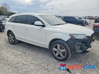 Czwarte zdjęcie samochodu z boku: 2014 AUDI Q7 PREMIUM PLUS VIN:WA1LGAFE7ED009046 - miniatura