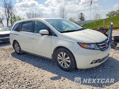 Czwarte zdjęcie samochodu z boku: 2016 HONDA ODYSSEY EXL VIN:5FNRL5H66GB058940 - miniatura
