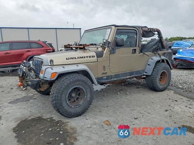 2004 JEEP WRANGLER / UNLIMITED TJ SPORT 1J4FA49S04P759354 - główne zdjęcie licytacji z USA - miniatura