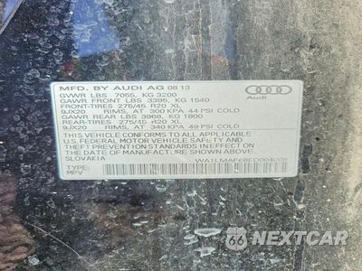 Zdjęcie 13 z 13 samochodu: 2014 AUDI Q7 PREMIUM PLUS VIN:WA1LMAFE6ED004008 - miniatura