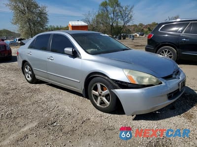 Czwarte zdjęcie samochodu z boku: 2003 HONDA ACCORD EX VIN:1HGCM56693A010763 - miniatura