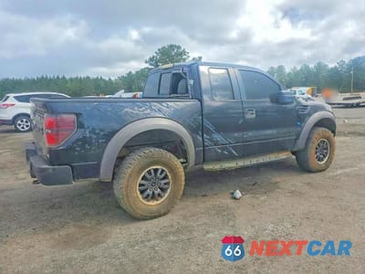 Trzecie zdjęcie samochodu z tyłu: 2010 FORD F150 SUPER CAB VIN:1FTEX1EV6AFA52551 - miniatura