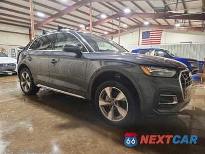 Czwarte zdjęcie samochodu z boku: 2023 AUDI Q5 PREMIUM 40 VIN:WA1ABAFY8P2170777 - miniatura