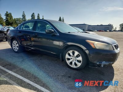 Czwarte zdjęcie samochodu z boku: 2008 HONDA ACCORD EXL VIN:JHMCP268X8C059521 - miniatura