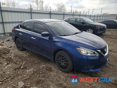 Czwarte zdjęcie samochodu z boku: 2017 NISSAN SENTRA SV VIN:3N1AB7AP0HL649348 - miniatura