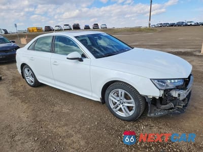 Czwarte zdjęcie samochodu z boku: 2018 AUDI A4 2.0T QUATTRO 4DR VIN:WAUANAF48JN002165 - miniatura