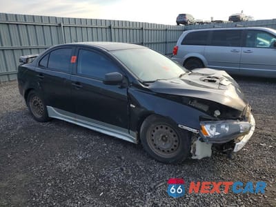 Czwarte zdjęcie samochodu z boku: 2009 MITSUBISHI LANCER ES VIN:JA3AU26U19U607625 - miniatura