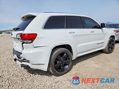 Trzecie zdjęcie samochodu z tyłu: 2016 JEEP GRAND CHEROKEE OVERLAND VIN:1C4RJFCG3GC338405 - miniatura