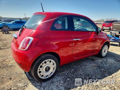 Trzecie zdjęcie samochodu z tyłu: 2014 FIAT 500 POP VIN:3C3CFFARXET221728 - miniatura